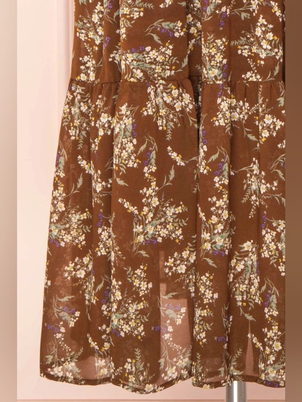 Floral Midi Dress - Picture 3 of 4